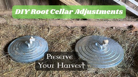 DIY Root Cellar Adjustments and Don't tell Ben's Grandma She is Scotch-Irish! 🤣