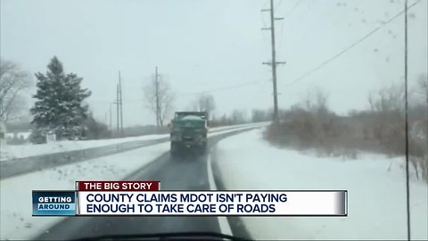 Monroe County says MDOT is not paying enough to take care of the roads