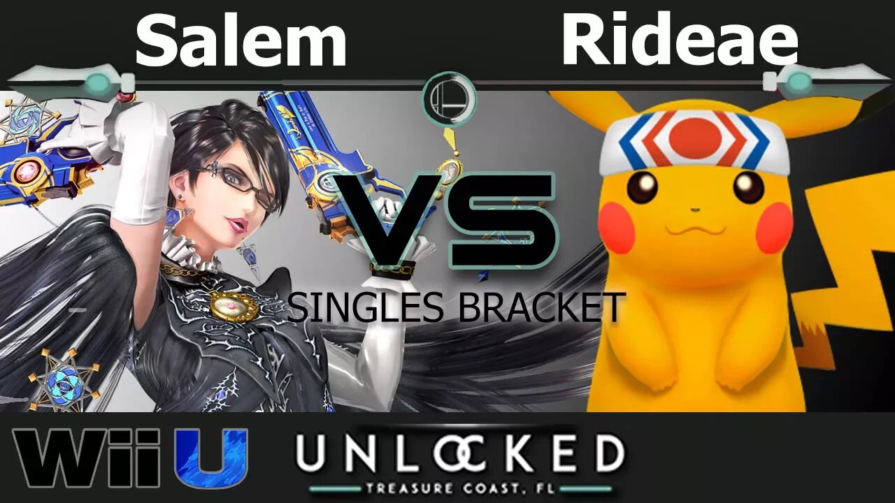 MVG|Salem (Bayonetta) vs. Rideae (Pikachu) - Wii U Singles - Unlocked