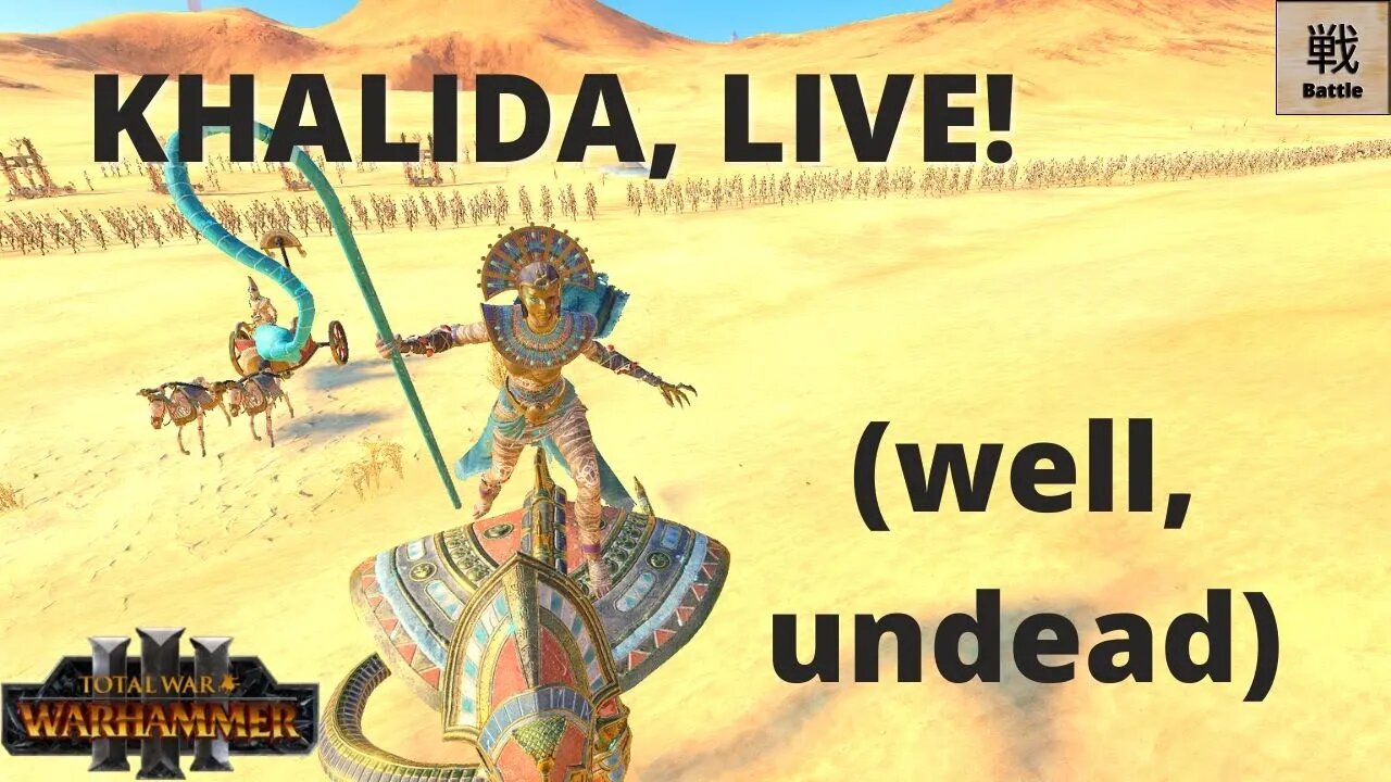 KHALIDA, LIVE! (well, undead really) Army Comp Experiments!