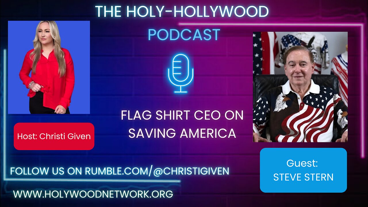 Holy-Hollywood Podcast: Christi Given Interviews Guest Steve Stern