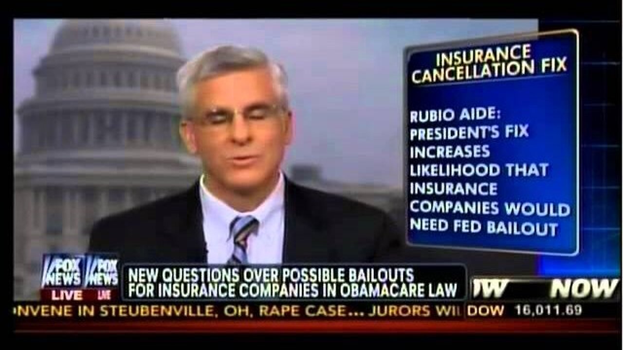 FOX News Discusses Rubio's Bill to Repeal ObamaCare's Risk Corridors