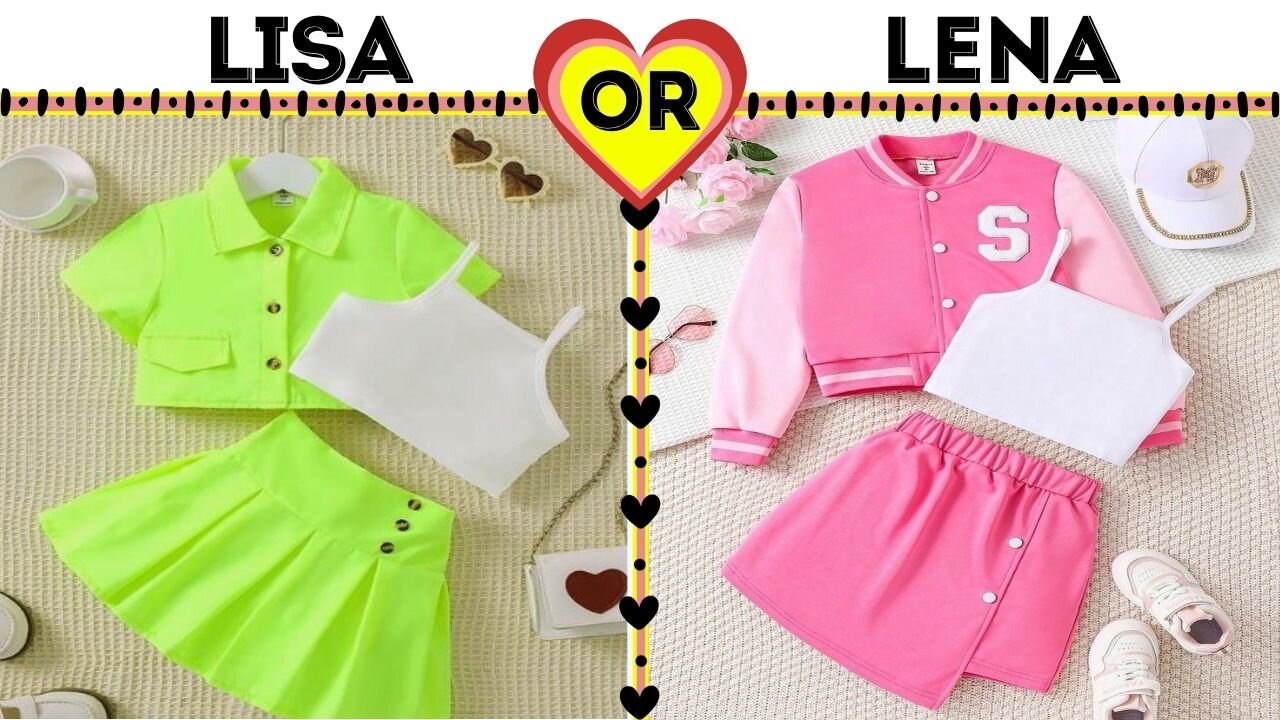 LISA OR LENA 🌟 [FASHION] ♥ #lisa #lisaandlena #lena #lisaorlena #lisalena
