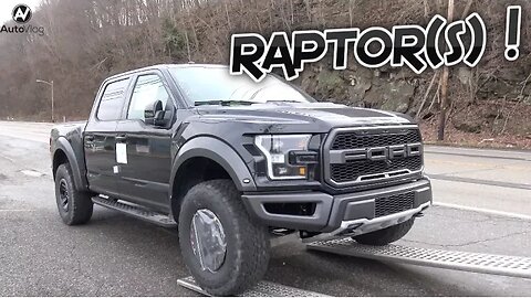 Taking delivery of TWO Ford Raptors !