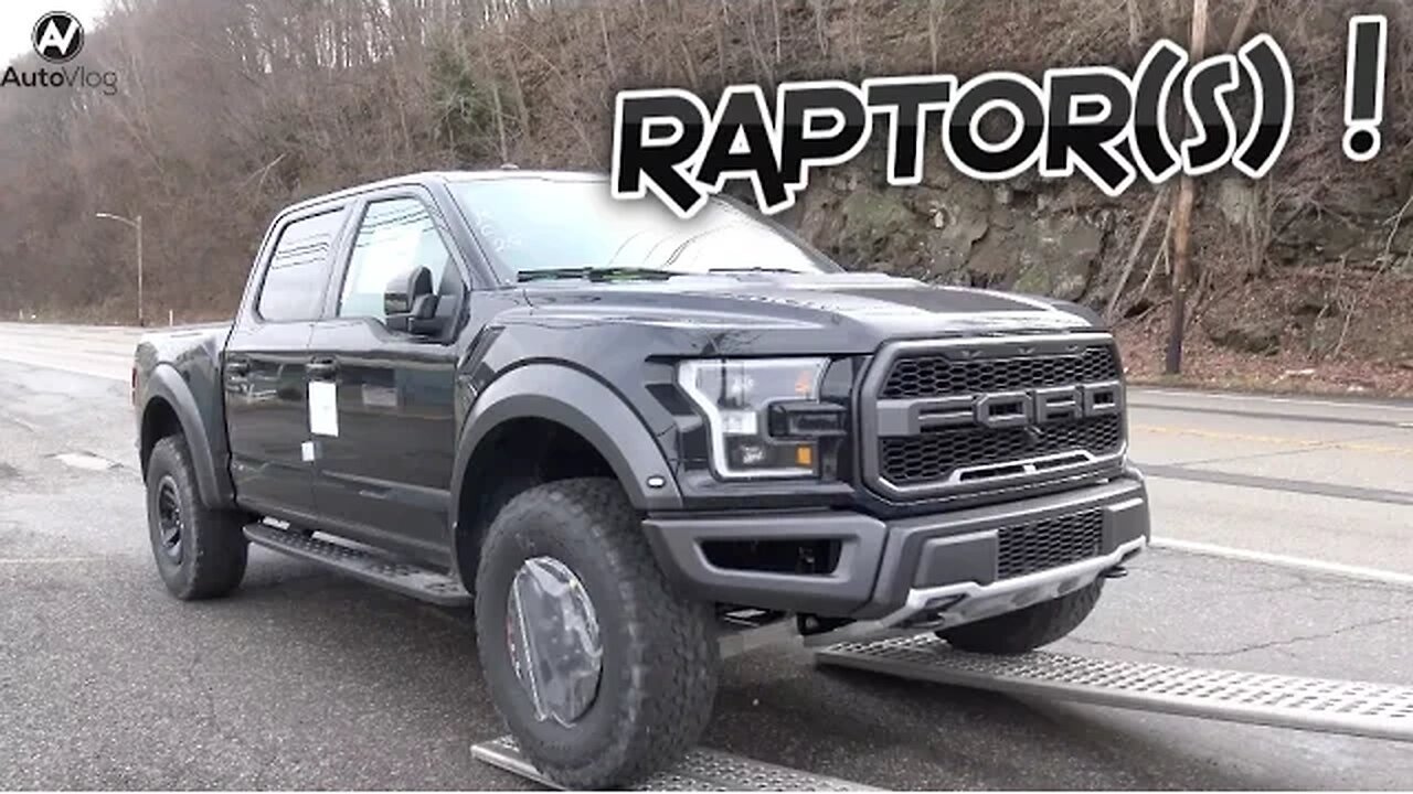 Taking delivery of TWO Ford Raptors !