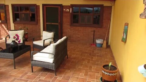 New upstairs terraza after six-month redo.