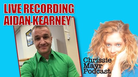 LIVE Chrissie Mayr Podcast w/ Aidan Kearney! Biden UFO Speech, Shane Cashman & Eliza Bleu Breakdown