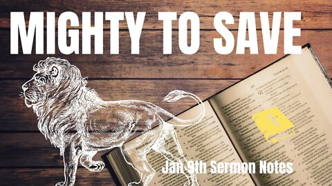 1 Samuel 13 - Mighty To SAVE