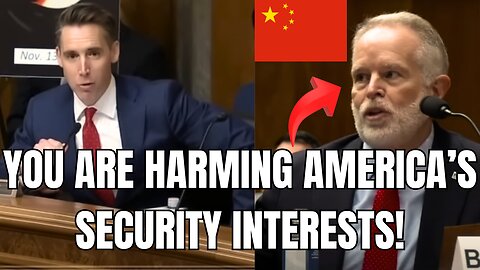 Josh Hawley Fighting the Chinese Invasion!