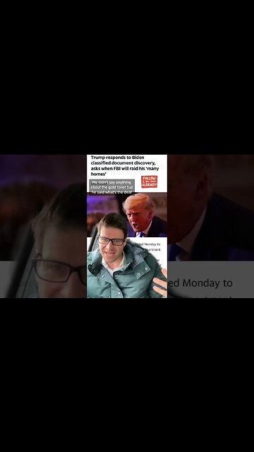 Trump Speaks! Blasts Biden & FBI: Double Standard