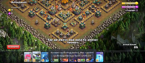 Use witch Golem and win easily 3 star in Single player Builderopolis #clashofclans #supercell