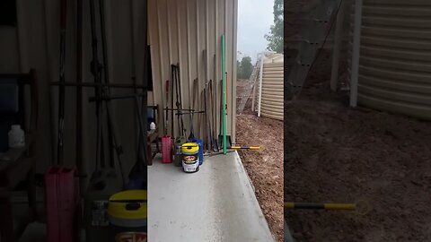 Rain on the roof-yeeeesssss!