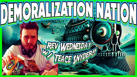 10/23/24 Revolution Wednesday w/ Teace | Electric Plastics for IoT | ThoughtCrime