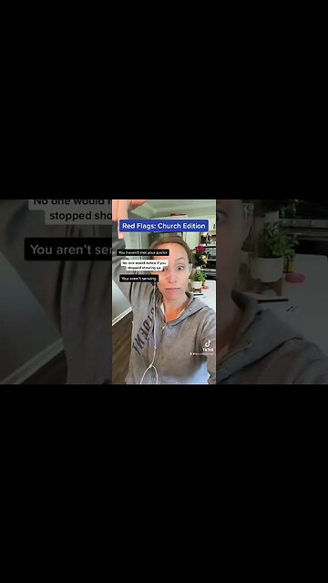 Red Flags: Church Edition (intended to make you think, friends!)