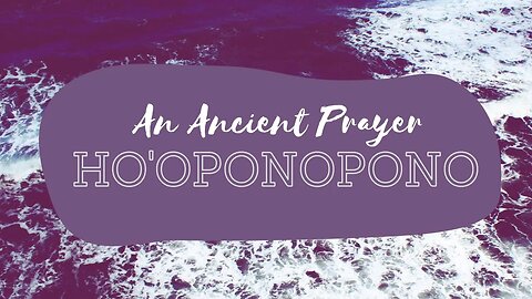 | An Ancient Prayer | - Release Past Paradigms, Karmic Afflictions & Find Peace 🤲