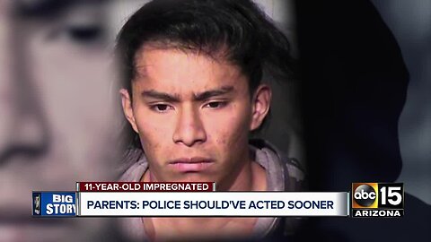 Parents of young Phoenix girl impregnated by older man says police should've acted sooner