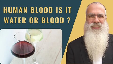 Mishna Bikkurim Chapter 2 Mishnah 7 Human blood is it water or blood?