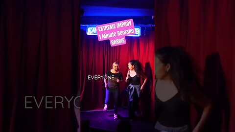 Extreme Improv 1 Minute Remake Barbie #extremeimprov #barbie #whoselineisitanyway #1minuteremake