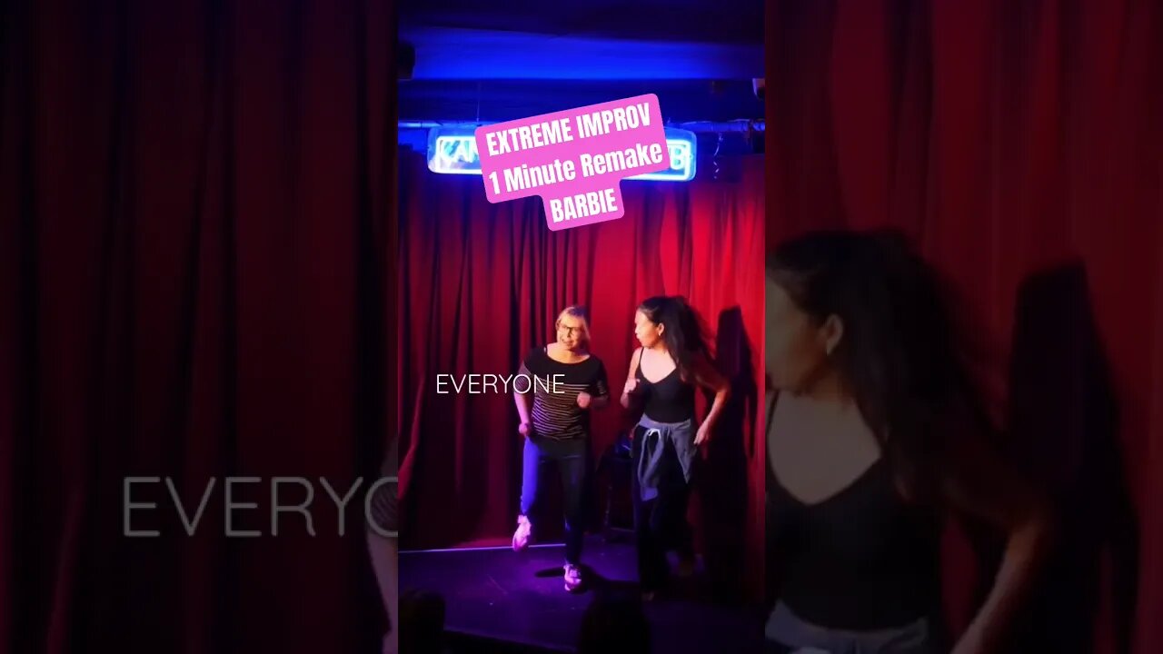 Extreme Improv 1 Minute Remake Barbie #extremeimprov #barbie #whoselineisitanyway #1minuteremake
