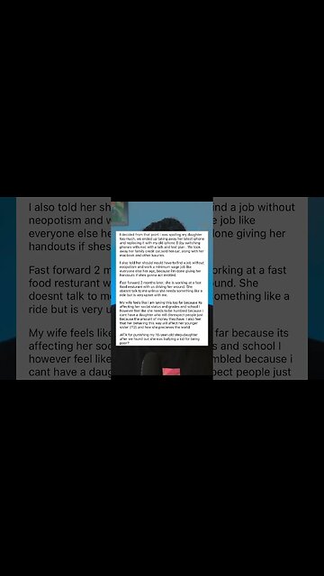 Is He The A-Hole? Father PUNISHES Stepdaughter | Reddit Stories #short #reddit