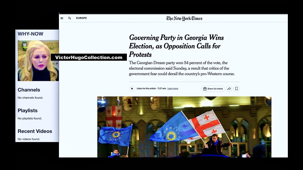 InfoWar Fighting Censorship On Steroids USA CIA Anti Russia Propaganda Exposed 2024 Georgia Election