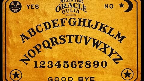 THIS IS OUIJA BOARD ABCDEFGHIJKALMNOPQRSTUVWXYZ
