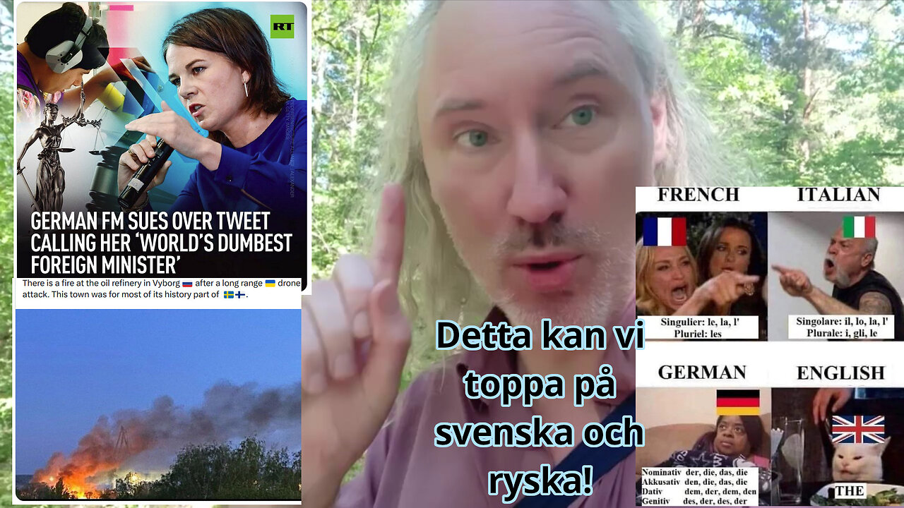 Livsfarlig kalium-brist. Israels problem blir värre. Vyborg bombat. Liberaler galna. Skoj och skämt