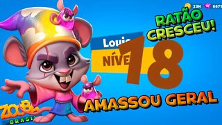 LOUIE nv 18 CONTRA JOGADORES REAIS SQUAD! ZOOBA: Jogo de Batalha Animal