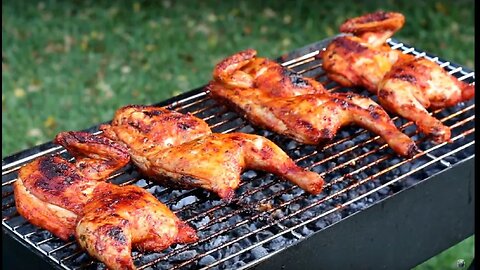 Korean BBQ Grilled Chicken Recipe - International Cuisines
