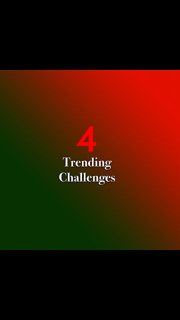 4 Trend-Driven Challenges To Try This Weekend!