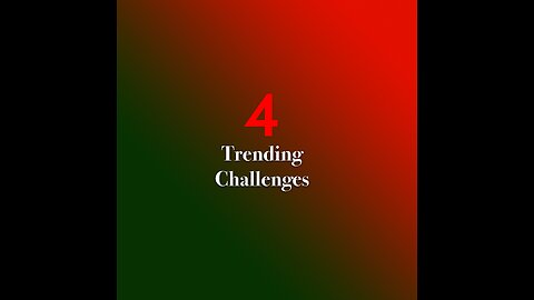 4 Trend-Driven Challenges To Try This Weekend!