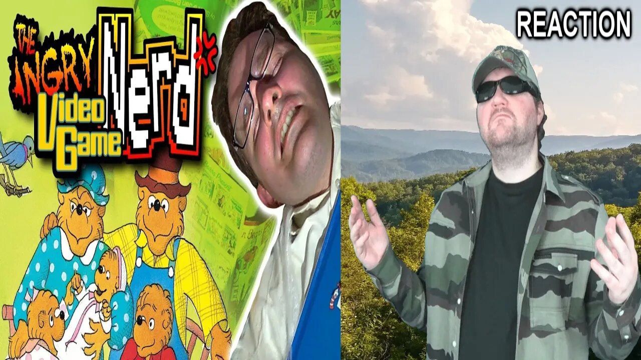 Berenstain Bears - Angry Video Game Nerd (AVGN) REACTION!!! (BBT)