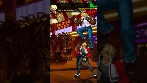 pai é quem cuida... Terry cuidando do Rock kkkkk #videogame #youtube #youtubeshorts #anime #console