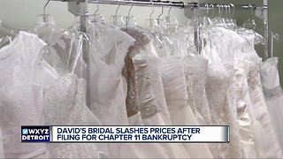 David's Bridal slashes prices after filing for chapter 11 bankruptcy