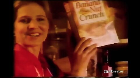 90's Post Banana Nut Crunch Cereal Commercial "Hey, It Tastes Like Banana Bread" (1993)