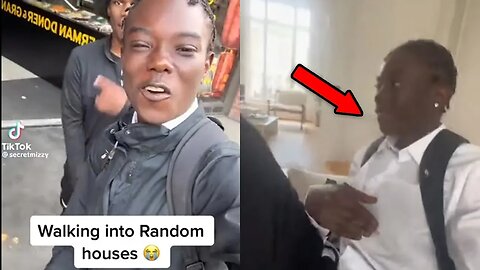 TikToker Walking In People's House Prank Goes Too Far