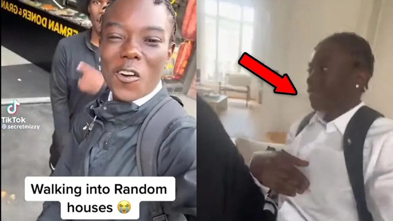 TikToker Walking In People's House Prank Goes Too Far