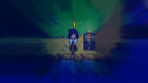 Fishing In The Forest Gameplay #2 - Rain Weather | Stardew Valley(Reupload)