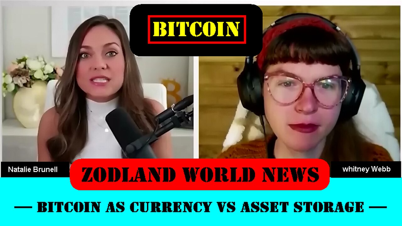►🚨❗️⚡️Bitcoin as Currency vs Asset Storage | Whitney Webb 🚨❗️⚡️