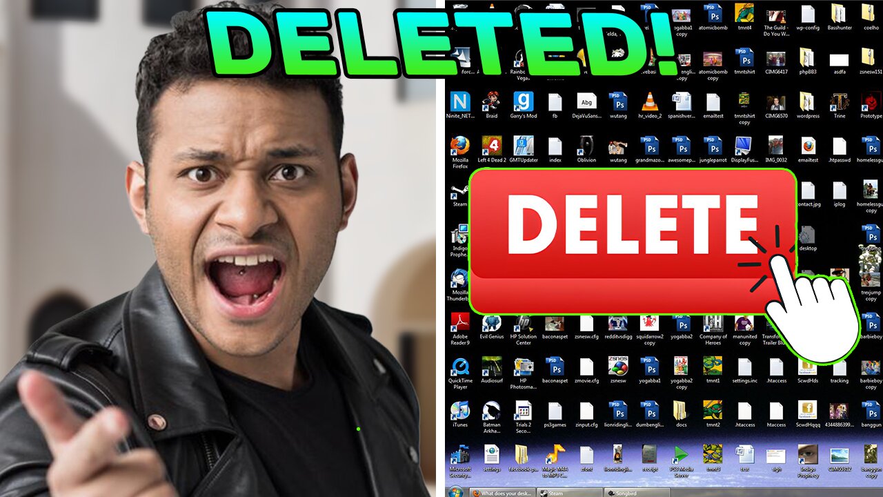 Scammer RAGES After I DELETE His Friends Files!