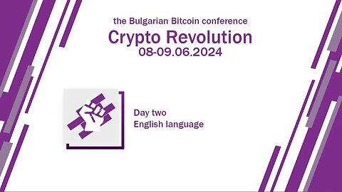Day 2 - English Language - Crypto Revolution Conference