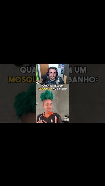 REACT JOOJ NATU - QUANDO TEM UM MOSQUITO NO BANHEIRO