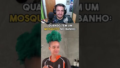 REACT JOOJ NATU - QUANDO TEM UM MOSQUITO NO BANHEIRO