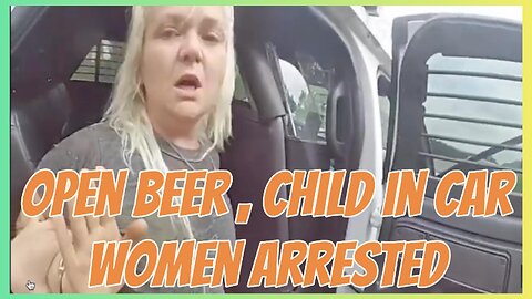 Erratic Woman Arrested | Police Body cam