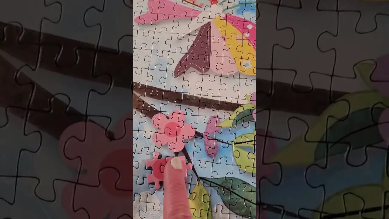 Beautiful Butterflies 🦋 #shorts #puzzle #puzzles #jigsawpuzzles