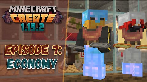 An Iron Farm that Works and a Gold One that… | Minecraft Create Mod Ep. 7