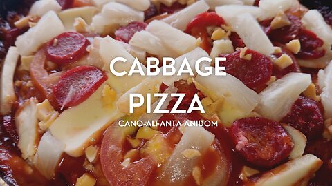 Cabbage Pizza