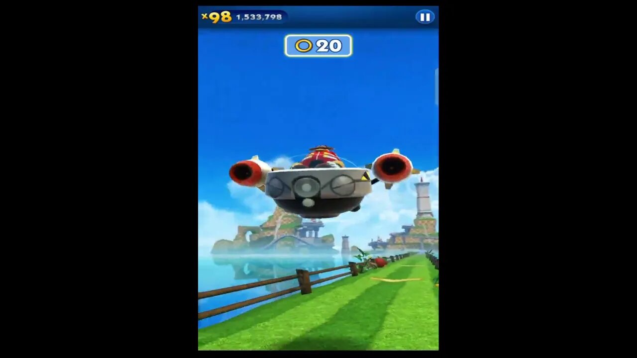 Tails Nine VS Boss Dr Eggman I Sonic Dash #shorts #short #shortvideo