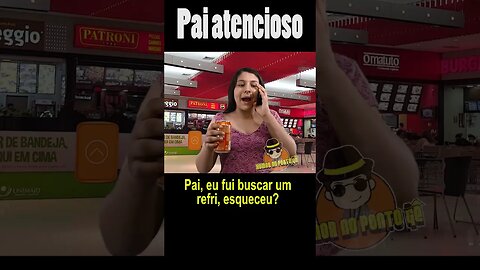 Quando é dia do pai ficar com a filha