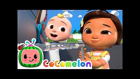 Fire Truck Wash Song | CoComelon Nursery Rhymes & Kids Songs